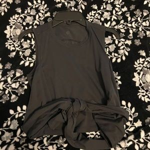 Black Lululemon Tie-Back Shirt